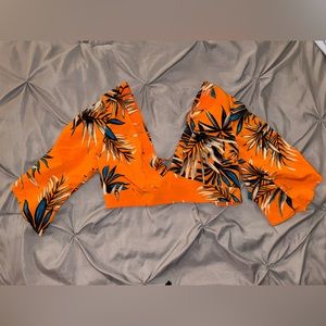 Tropical crop top